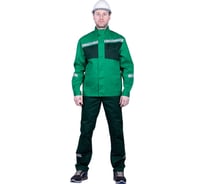 Летняя куртка ГК Спецобъединение СТРОНГ, зеленый-темно-зеленый Кур 1605/128/170