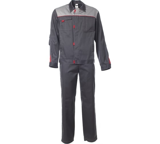 Летний костюм СПРУТ Фаворит темно-серый/серый, размер 60-62/120-124, рост 170-176 55908 1