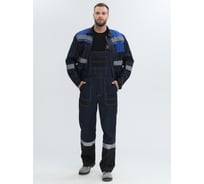 Костюм с полукомбинезоном Факел Виватный-2 IMP, темно-синий/черный/васильковый, размер 48-50, рост 182-188 87490264.008