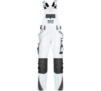 Полукомбинезон рабочий MASTER COLOR белый, 8 карманов, размер XL 30-8033