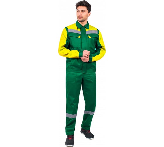 Костюм Факел Сфера NEW зеленый/желтый, 64-66/182-188 87468104.012 1