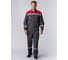 Костюм Факел Липецк темно-серый меланж/красный, р. 52-54, рост 182-188 87476023.006 1