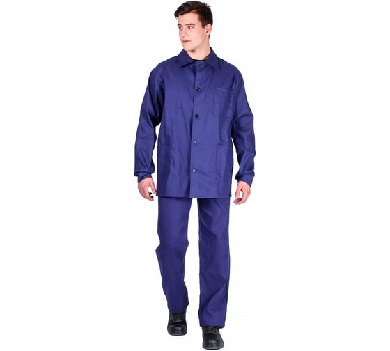 Усиленный рабочий костюм Факел темно-синий, р. 64-66, рост 182-188 50660000.002 1