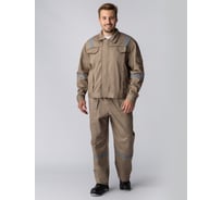 Костюм Факел Респект бежевый/коричневый, р. 56-58, рост 182-188 87474742.006