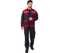 Костюм Факел Престиж темно-серый/красный, 56-58, 170-176 87474743.005