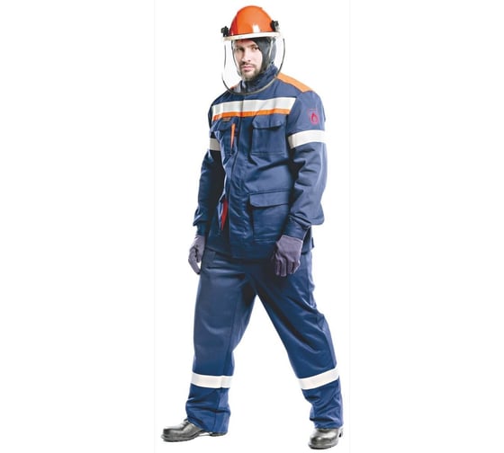 Костюм ГК Спецобъединение из огнезащитной ткани WORKER СП02-Л IV/ 96-100, 1