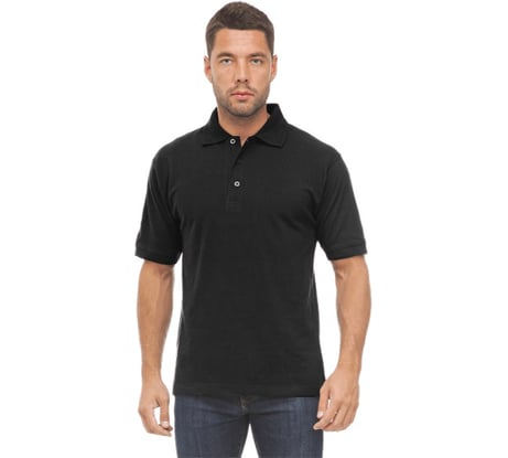 Рубашка ГК Спецобъединение ПОЛО чёрная Бел 543.10/ХXL 56