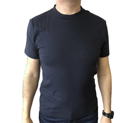 Футболка СПРУТ цвет темно-синий, р-р M 121578