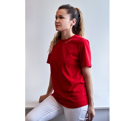 Футболка «Минимализм» красная ВсеИнструменты.ру XL