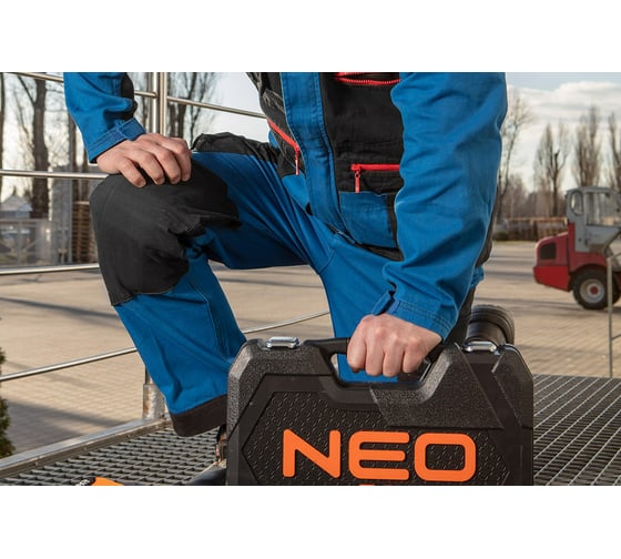 Рабочие брюки NEO Tools цвет синий, размер S 81-225-S