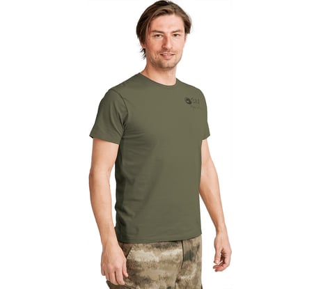 Футболка ГК Спецобъединение АКБУЛ олива Бел 013/ М