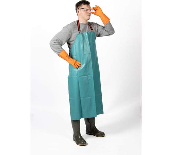 Фартук уплотненный Jeta Safety из ПВХ, КЩС до 80%, JVC-901