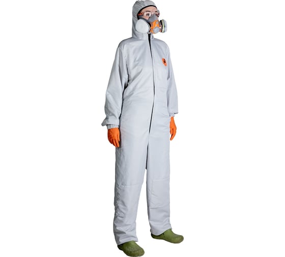 Малярный многоразовый антистатический комбинезон с пропиткой Jeta Safety Teflon, р.XXXL/56-58 JPC-175-XXXL