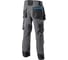 Брюки рабочие HOEGERT TECHNIK TAUBER 4-way stretch темно-серые 2XL (56) HT5K812-2XL 2