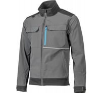 Куртка рабочая HOEGERT TECHNIK TAUBER 4-way stretch темно-серая 3XL (58) HT5K811-3XL