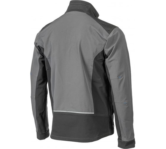 Куртка рабочая HOEGERT TECHNIK TAUBER 4-way stretch темно-серая 3XL (58) HT5K811-3XL