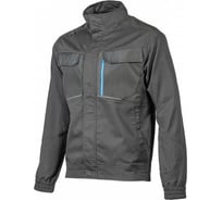 Куртка рабочая HOEGERT TECHNIK WURNITZ эластичная, темно-серая 2XL (56) HT5K814-2XL