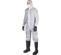 Одноразовый комбинезон Lakeland ZoneGard белый, 50 шт Одо 007.50/XXXL