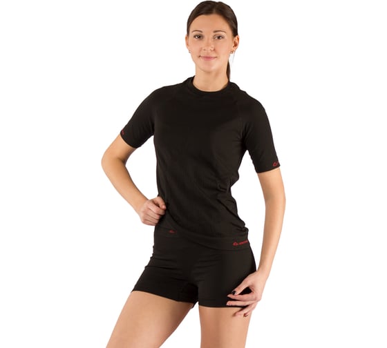 Женская футболка Lasting Alba черная, р. L-XL Alba9090LXL 1
