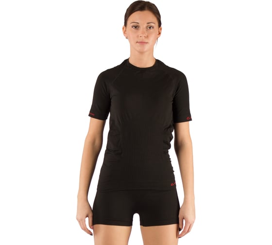 Женская футболка Lasting Alba черная, р. L-XL Alba9090LXL