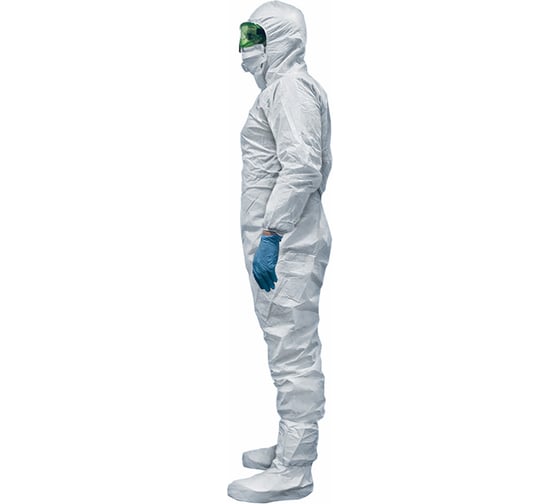 Защитный комбинезон БЕРТА ECOTEX, дышащий, 65 г/м², размер XL ЕКО-TLM01 BASIC-XL
