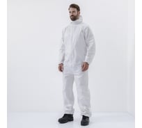 Комбинезон с капюшоном Delta Plus DT115, белый, р. 3XL DT1153X