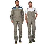 Костюм мужской Прабо " Профессионал 2" серо-бежевый/синий р-р 44-46/170-176 39244