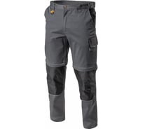 Брюки рабочие HOEGERT TECHNIK EDGAR темно-серые 2XL (56) HT5K279-2-2XL