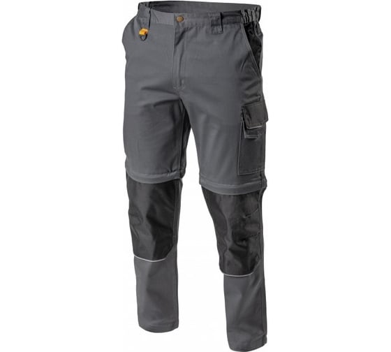 Брюки рабочие HOEGERT TECHNIK EDGAR темно-серые 2XL (56) HT5K279-2-2XL