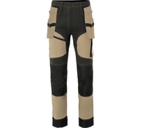 Брюки СОЮЗСПЕЦОДЕЖДА ГРАНД бежевые/черные, размер 54, рост 182-188 2000000244891