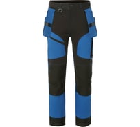 Брюки СОЮЗСПЕЦОДЕЖДА ГРАНД василек/черные, размер 50, рост 176-180 2000000244754