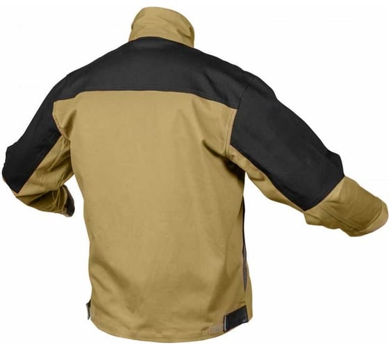 Куртка рабочая HOEGERT TECHNIK EDGAR бежевая 2XL (56) HT5K282-2XL