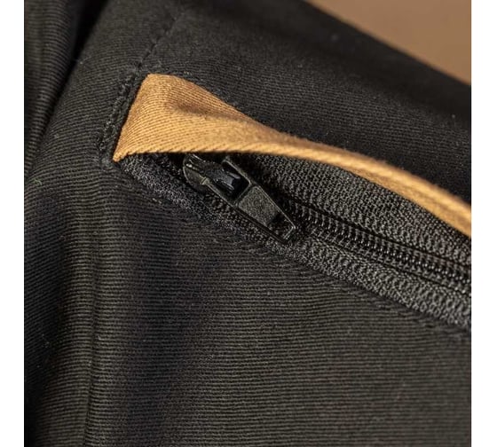 Куртка рабочая HOEGERT TECHNIK EDGAR бежевая 2XL (56) HT5K282-2XL