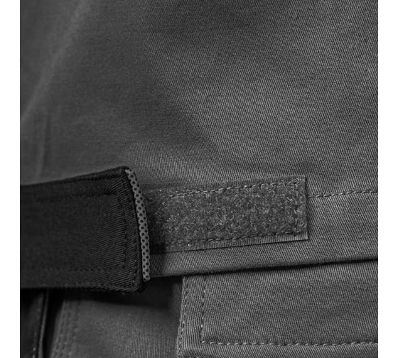 Куртка рабочая HOEGERT TECHNIK EDGAR темно-серая 2XL (56) HT5K284-2-2XL