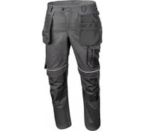 Брюки рабочие HOEGERT TECHNIK HASSO темно-серые 2XL (56) HT5K816-2XL
