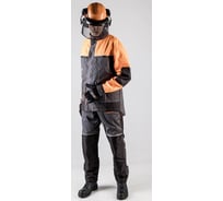 Костюм лесоруба Факел Волат-Профи, серый/черный/оранжевый, размер 48-50, рост 170-176, 87476953.005