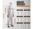 Комбинезон хим.защиты Jeta Safety многоразовый из нетканого материала Neofit, разм.L/50-52, JPC58-L 13