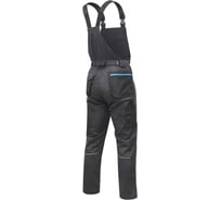 Полукомбинезон рабочий HOEGERT TECHNIK WURNITZ темно-серый 2XL (56) HT5K815-2XL