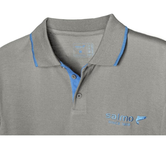 Рубашка-поло SALMO GREY 01 р.XL AM-7508-04XL