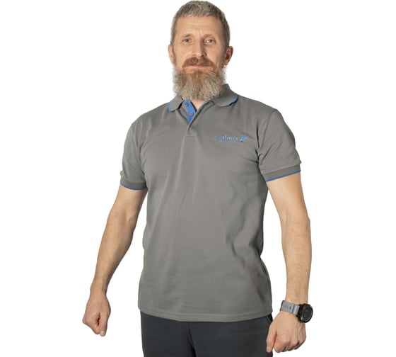 Рубашка-поло SALMO GREY 01 р.XL AM-7508-04XL