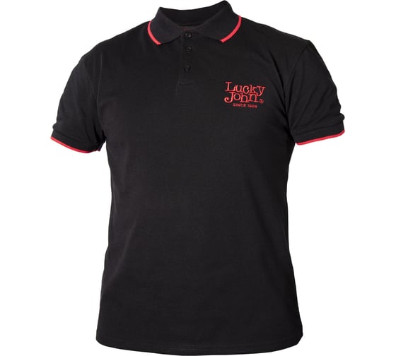Рубашка-поло Lucky John BLACK 05 р.XXL AM-7507-05XXL
