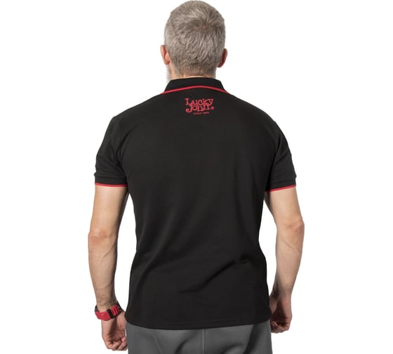 Рубашка-поло Lucky John BLACK 04 р.XL AM-7507-04XL