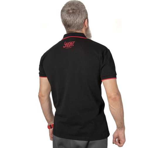 Рубашка-поло Lucky John BLACK 04 р.XL AM-7507-04XL