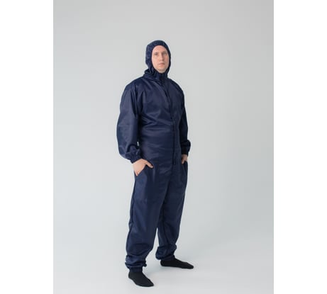 Малярный многоразовый комбинезон Каспер "Смелый" синий, размер M/48-50, рост 164-170 76541