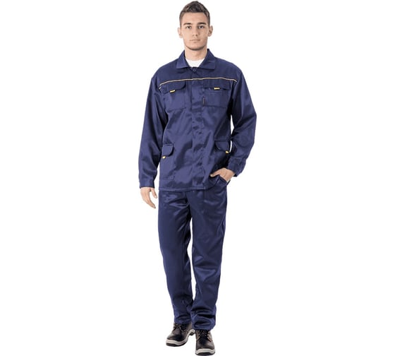 Костюм летний ГК Спецобъединение темно-синий, р. 128-132, рост 182-188, Кос 523/128/182 1