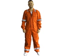 Комбинезон летний Текстиль М Пробан оранжевый, размер 60-62, рост 170-176, COV_PROBO/60-62/170-176