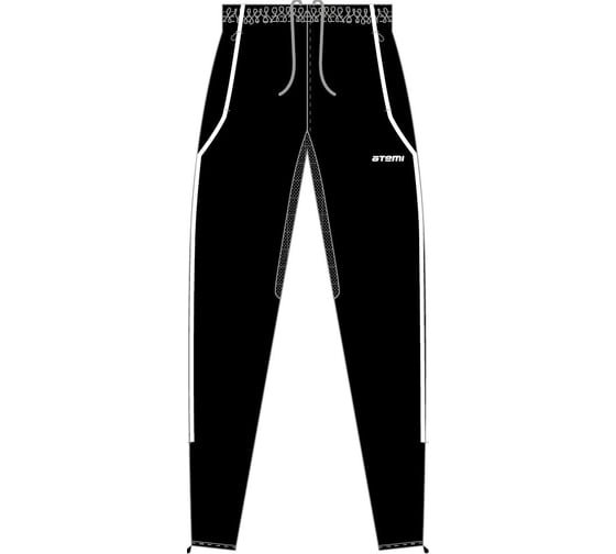 Брюки тренировочные ATEMI APNT-001JSS23-BLK цвет черный, размер 152 00-00009561-152