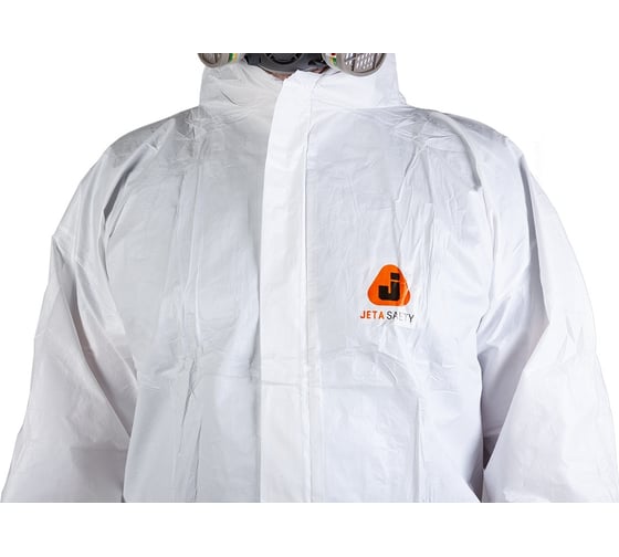 Комбинезон химзащиты Jeta Safety из нетканого материала MP JPC600 плотность 55 г/м2, размер 52-54/XL, JPC600-XL