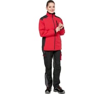 Куртка Эксперт Спецодежда "Студио" софтшелл (унисекс) красный, размер 44-46, рост 182-188 6446000076890