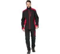 Куртка Эксперт Спецодежда "Студио" софтшелл (унисекс) черный, размер 48-50, рост 170-176 6446000077064